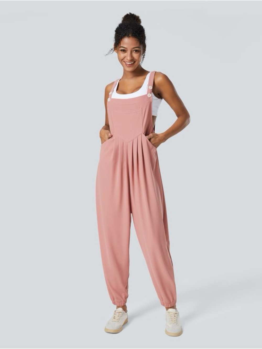 HALARA Dusty Rose Jumpsuit